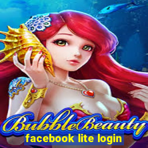 facebook lite login